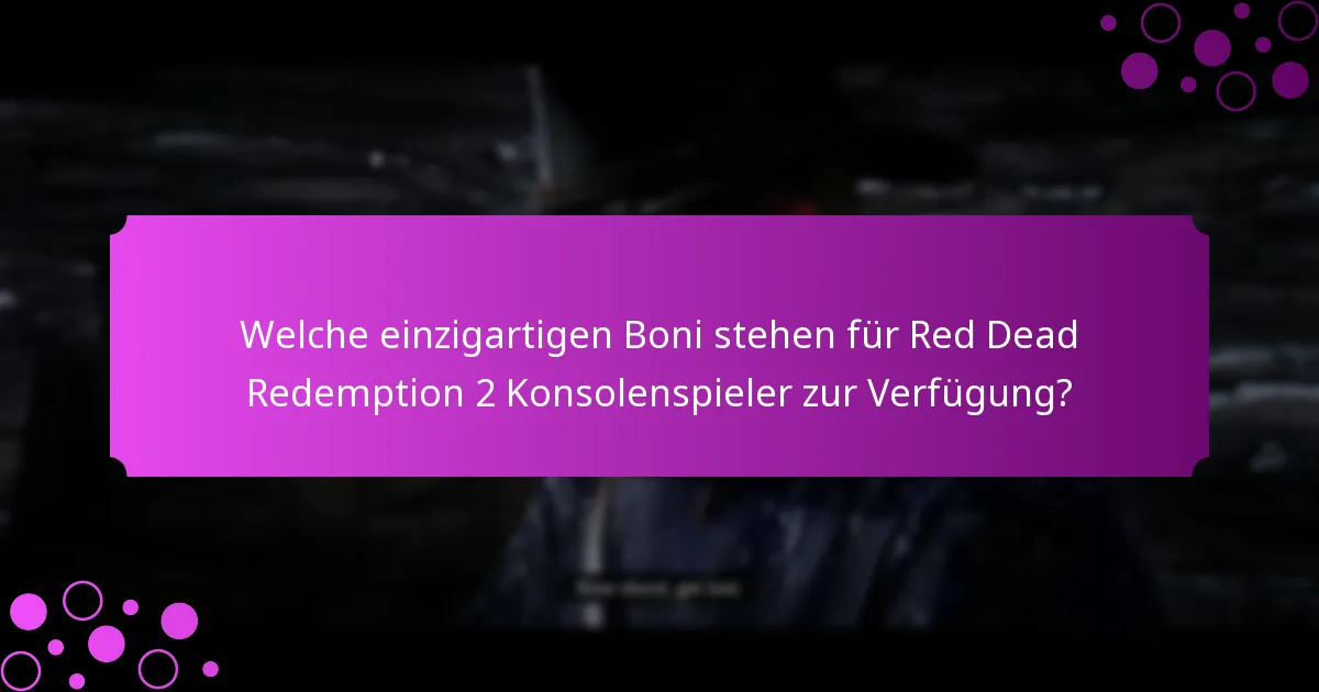 Welche speziellen Gegenstände können durch Aktionen für Red Dead Redemption 2 auf Konsole erhalten werden?