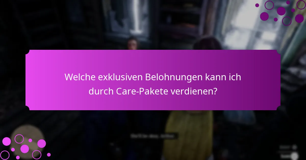 Wie vergleiche ich verschiedene Care-Pakete?